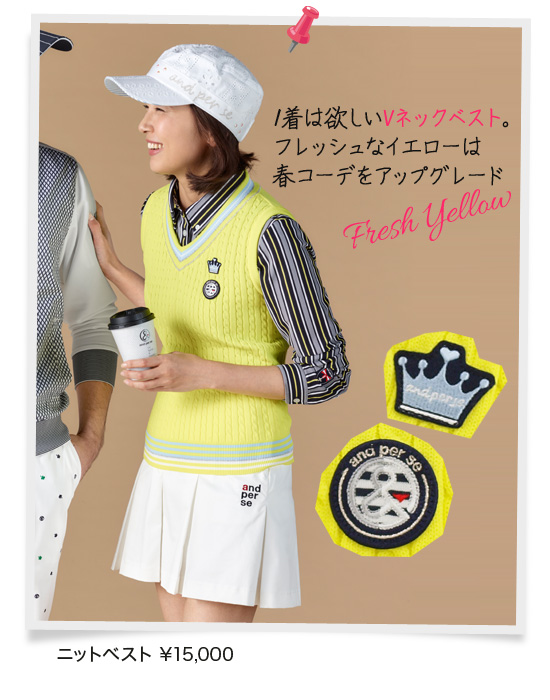 レディースゴルフウェア特集:アンパスィ | CURUCURU select(キュルキュル セレクト)