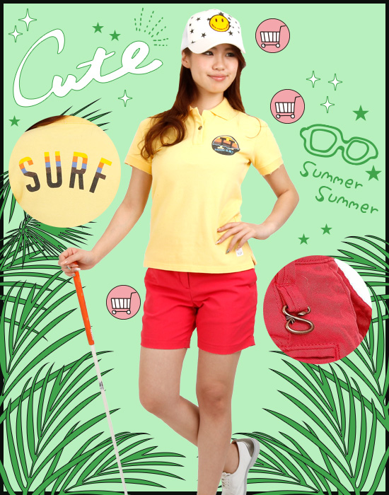レディースゴルフウェア特集:アスリートGOLFstyle | CURUCURU select(キュルキュル セレクト)