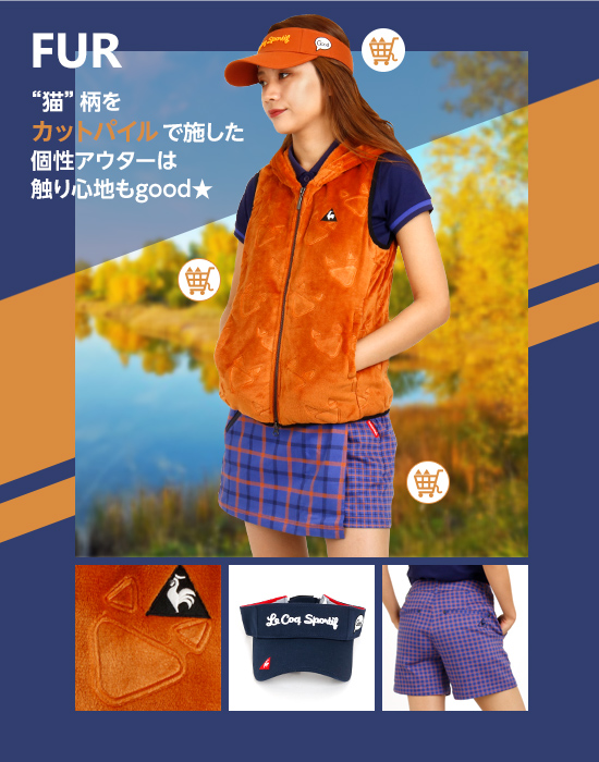 レディースゴルフウェア特集：アスリートGOLFstyle | CURUCURU select