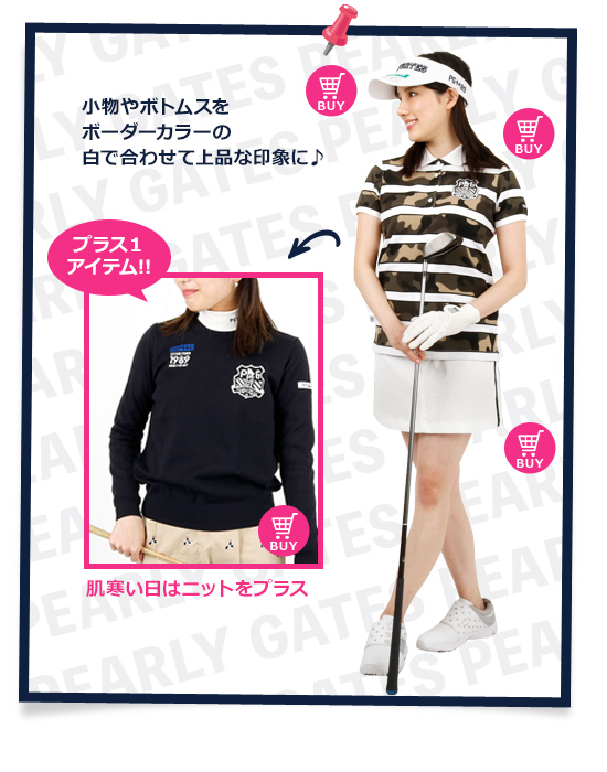 レディースゴルフウェア特集:パーリーゲイツ&ジャックバニー | CURUCURU select