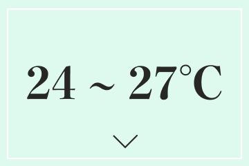 24~27℃