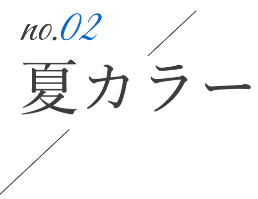 02.夏カラー