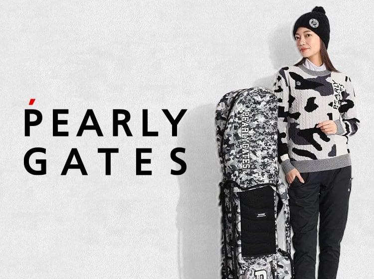 PEARLY GATES パーリーゲイツ 異素材mix 切り替え パンツ ズボン