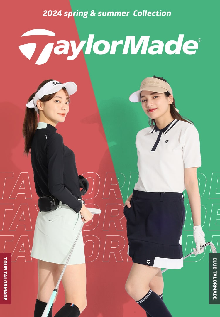2024 spring&summer TAYLORMADE Collection| 女性ゴルフウェア